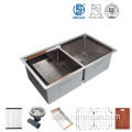 Kitchen Sink 304 Stainless Steel Nano Workstation Sink